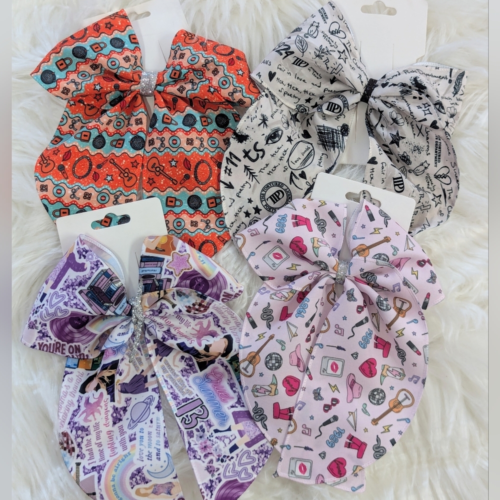 Taylor Swift Hair Bow Set